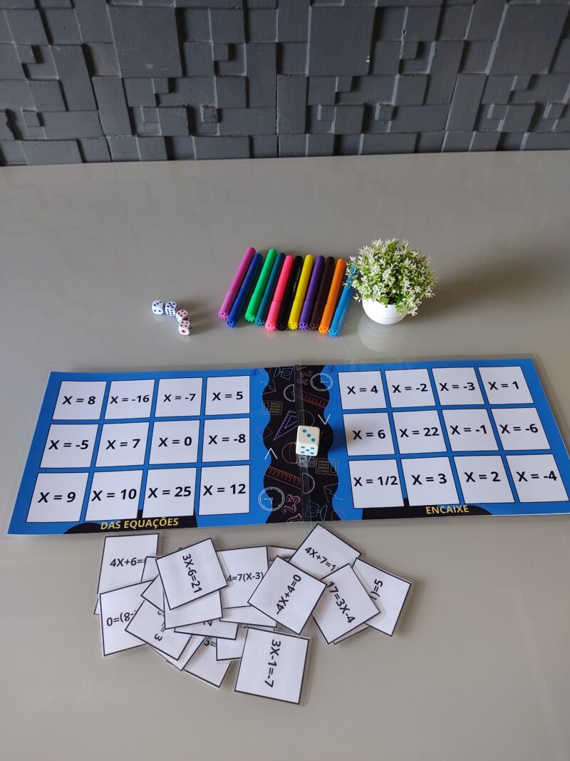 1º COMBO DE JOGOS MATEMÁTICOS ENSINO MÉDIO – Professora Edna Teles