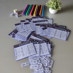 BINGO SISTEMA DE EQUAÇÕES  COM DUAS INCÓGNITAS