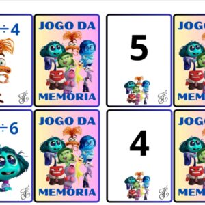 JOGO DA MEMÓRIA DIVERTIDAMENTE