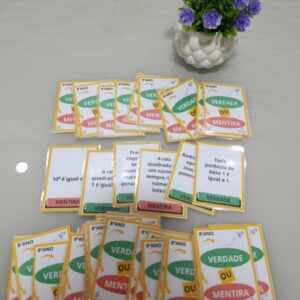 JOGO VERDADE OU MENTIRA 8ºANO