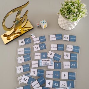 DOMINÓ ADIÇÃO DE NÚMEROS INTEIROS