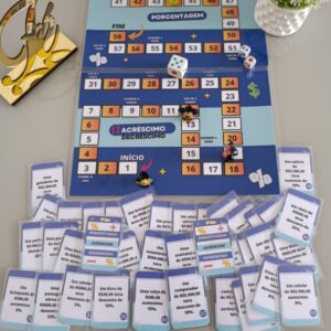 TABULEIRO PORCENTAGEM ACRÉSCIMO E DECRÉSCIMO